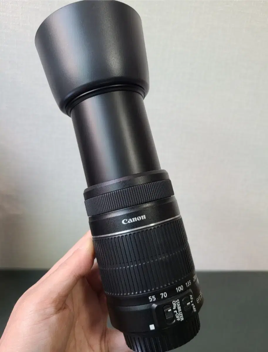 캐논EF-S 55-250mmIS ll 손떨림방지 망원렌즈 판매합니다